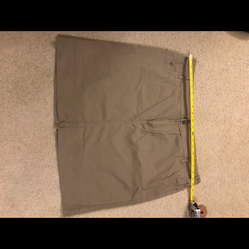 Khaki skirt